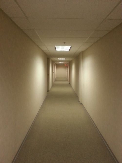 hallway empty office