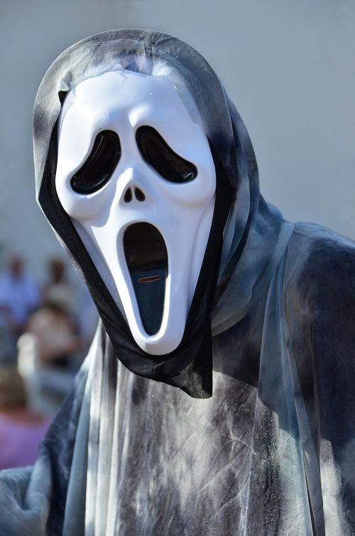 haloween mask ghost