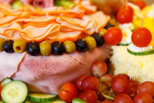 Ham And Cheese And Vegetables
