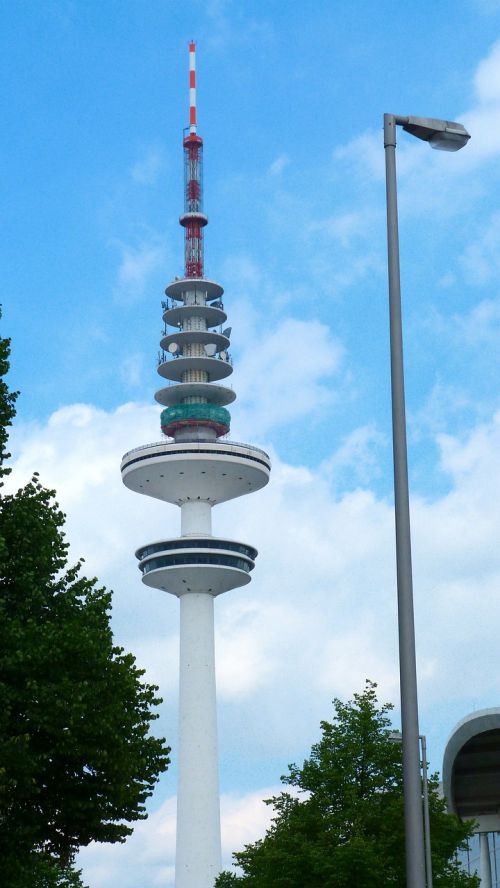 hamburg radio tower tele michel