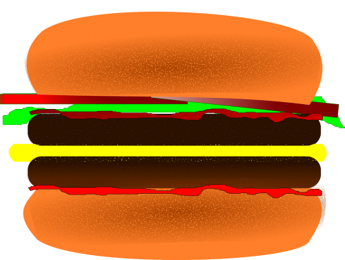 hamburger cheeseburger food