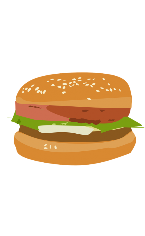 hamburger sandwich life