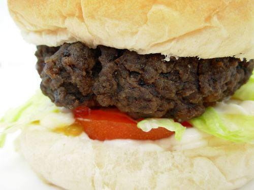 hamburger meat junk food