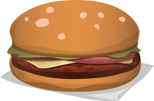 hamburger cheeseburger burger