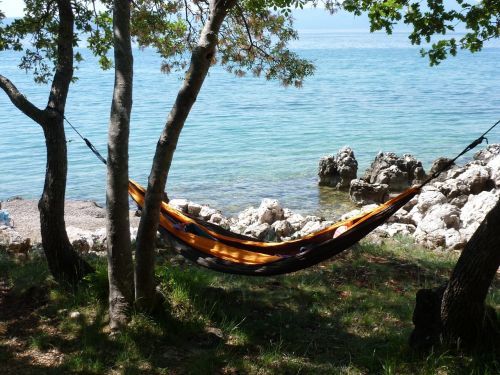 hammock rest sea