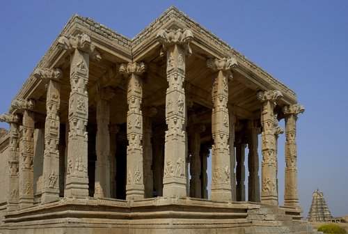 hampi  architecture  india