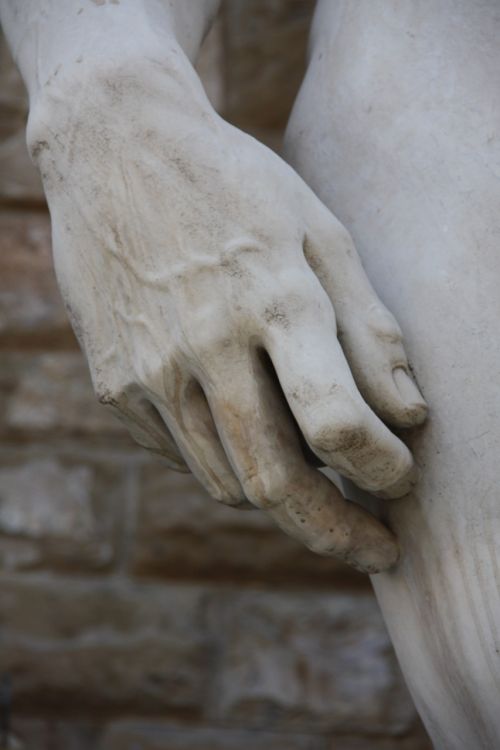 hand sculpture rome