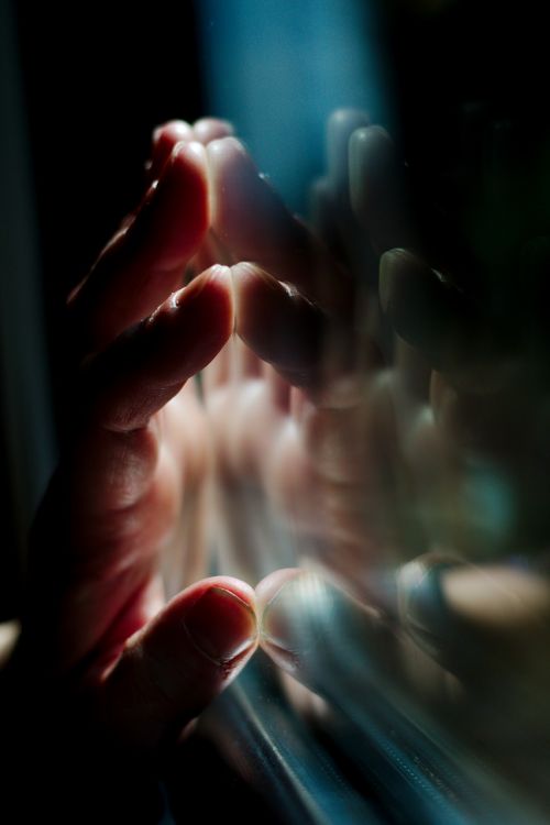 hand palm blur