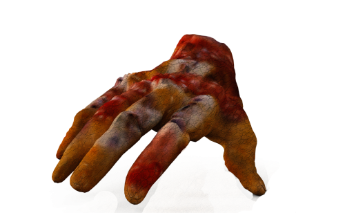 hand spooky zombie
