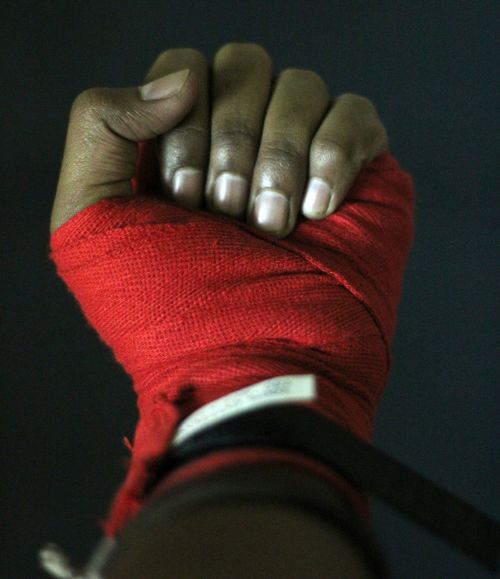 hand boxing boxer