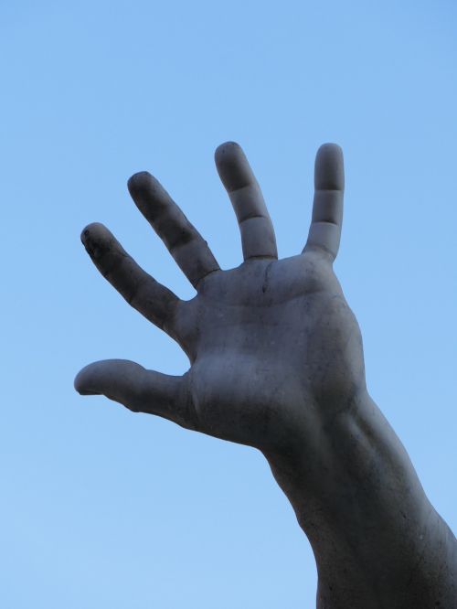 hand finger marble