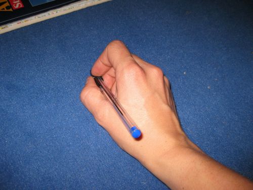 hand pen template