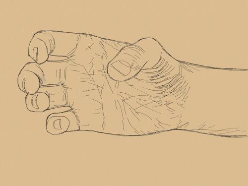 hand art sketch