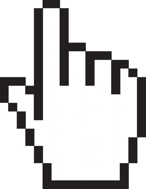hand cursor vector
