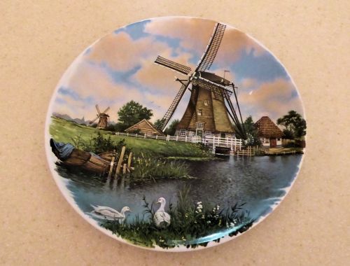 hand decorated plate royal schwabap holland