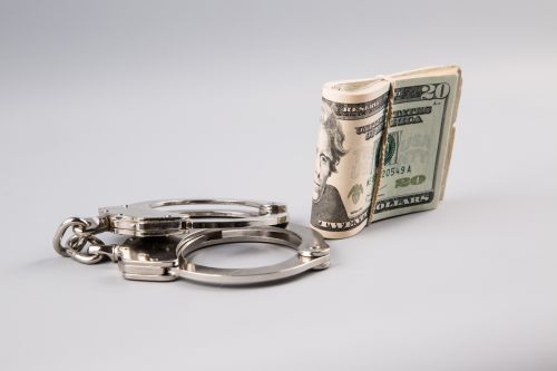 Handcuffs And Money
