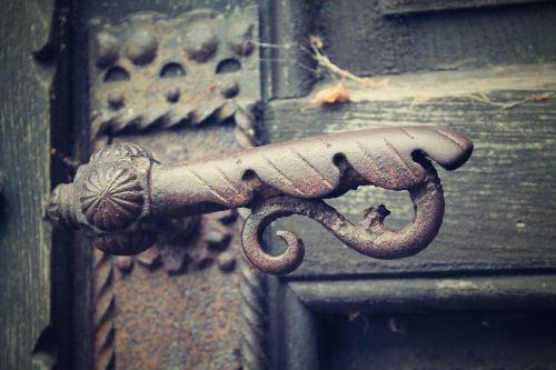 handle door metal