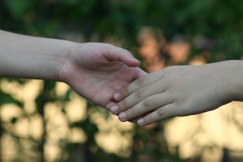 hands friendship together