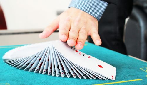 hands cards magic