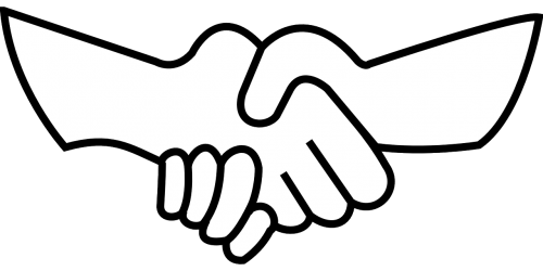 handshake business friendship
