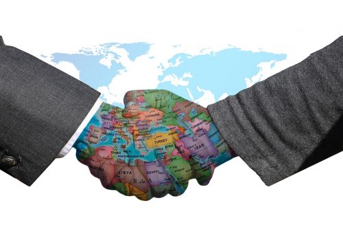 handshake understanding international understanding