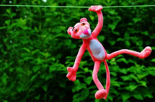 hang out soft toy the pink panther