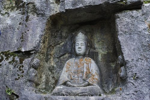 hangzhou lingyin temple klippe