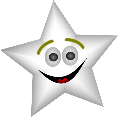 happy star smile