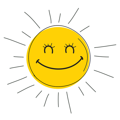 happy  smile  sun