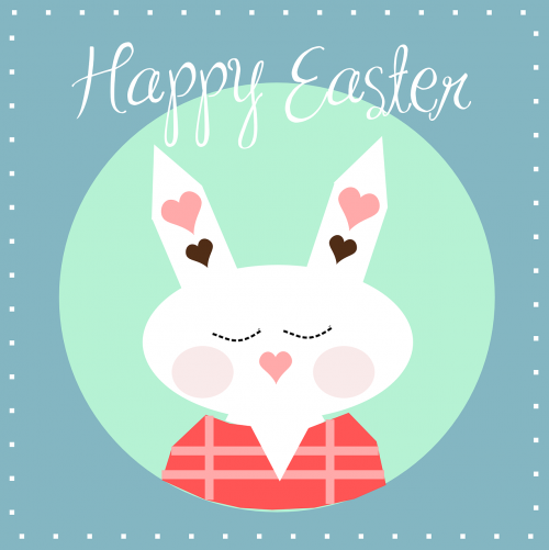 happy easter bunny
