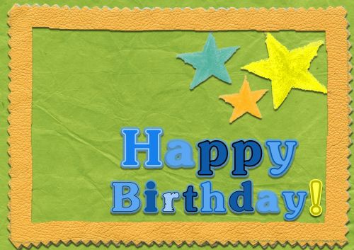 happy birthday template card greeting