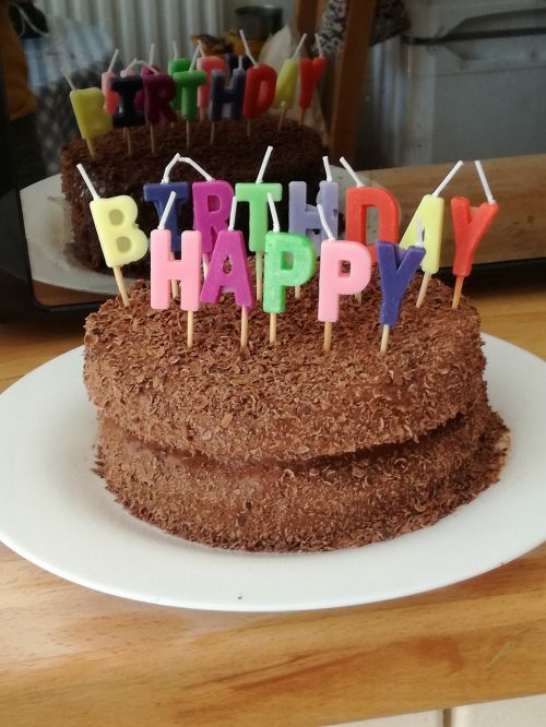 happy birthday cake chocolate