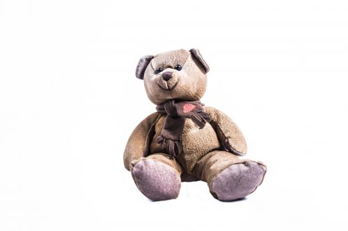 Happy Retro Bear Toy