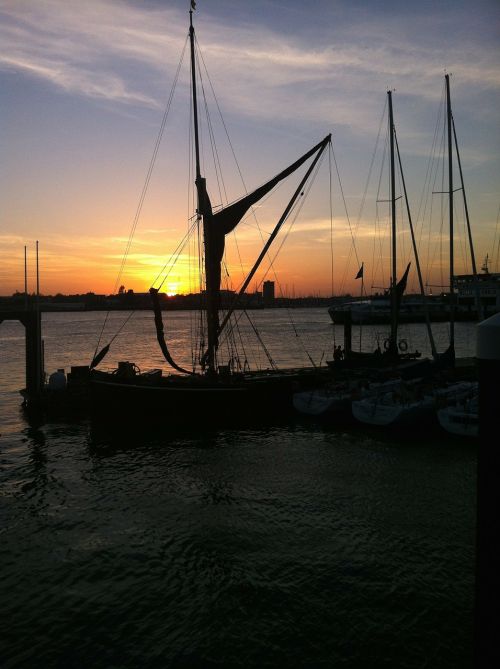 harbor port sailing boats