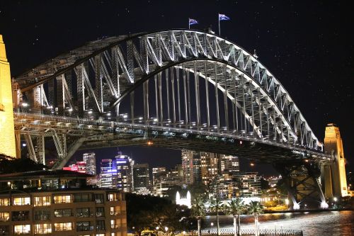 harbor bridge sydney sydney nsw