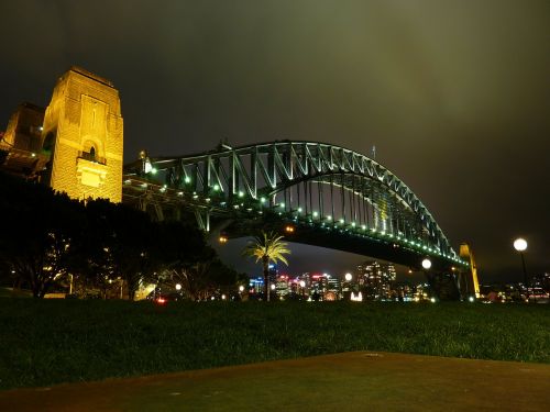harbour bridge sydney night