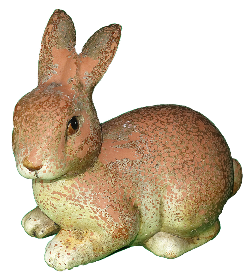 hare figure ceramic