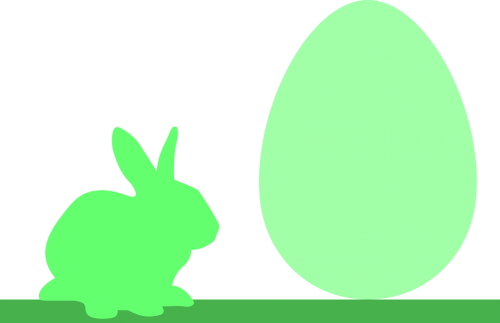 hare egg green