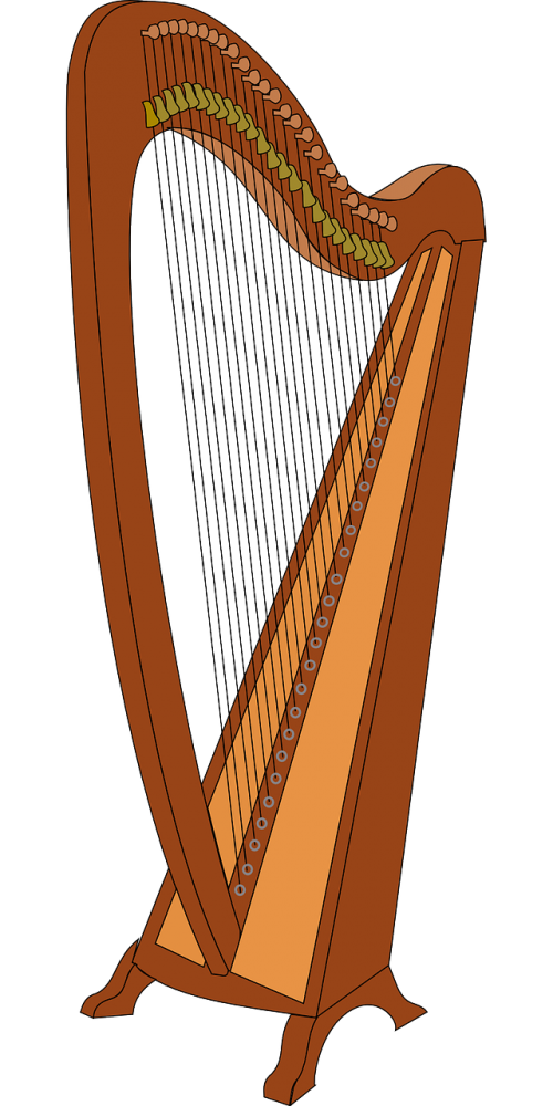 harp music musical instrument