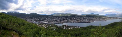 harstad norway landscape nature