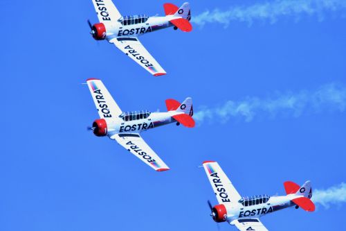 Harvard Formation Flying