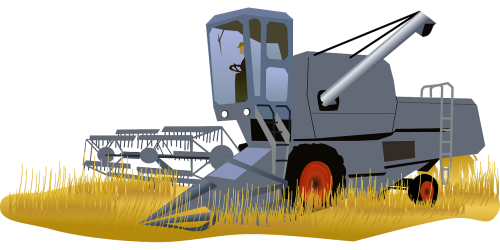 harvester tractor agriculture