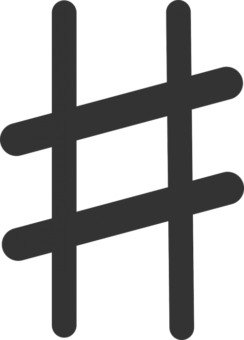 hashtag gate symbol