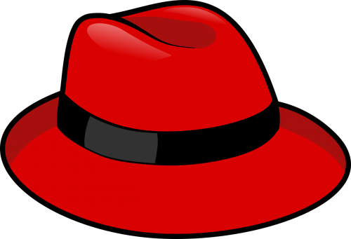 hat clothing red