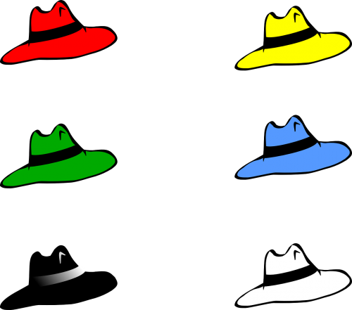 hats six colorful