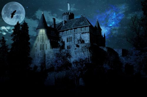 haunted castle ghost castle castle