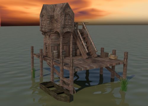 House In Water