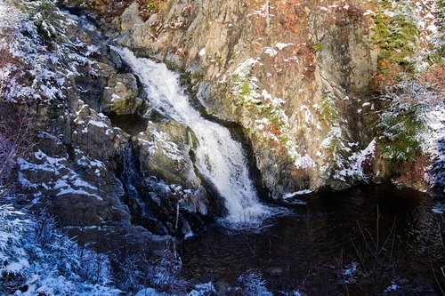 hautes fagnes  belgium  cascade