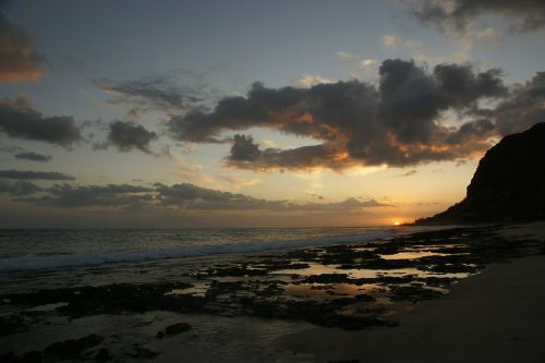 hawaii sunrise beach