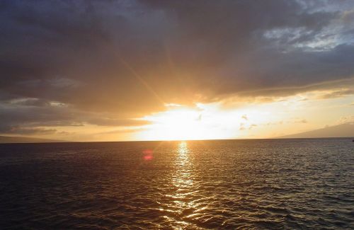 hawaii sunset kauai
